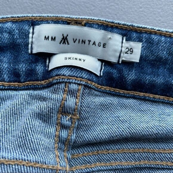 MM Vintage Embroidered Ankle Jean - Picture 7 of 7